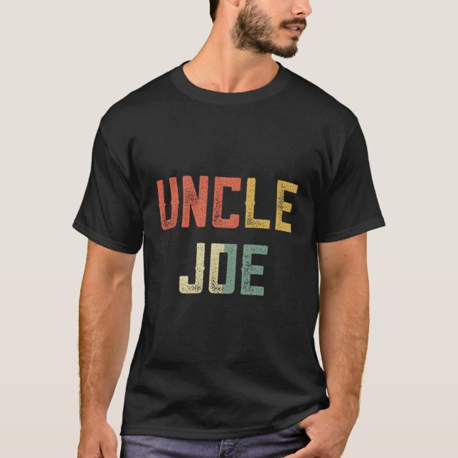 Funny Uncle Gifts From Niece Uncle Joe Funcle Craz T-Shirt (Front)