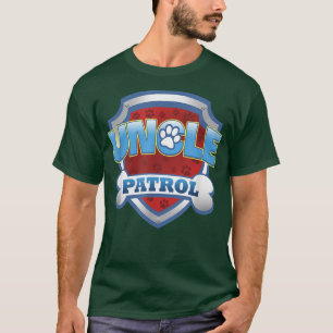 Funny Uncle Patrol  Dog Mum, Dad For Men Women  T-Shirt