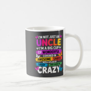 Funny Uncle Quote Sy Cool Uncle Men  Coffee Mug
