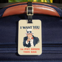 Funny Uncle Sam Patriotic Custom Message