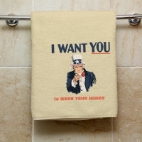 Funny Uncle Sam Wash Your Hands