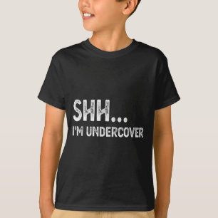 Funny Undercover Cop Easy Costume Lice  T-Shirt