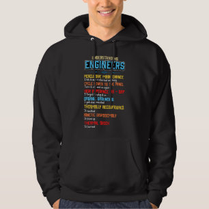 Funny Understanding Engineers and Funny Engineerin Hoodie