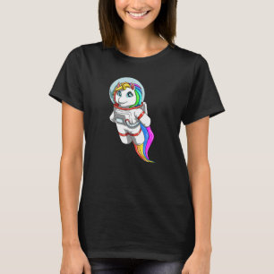 Funny unicorn as astronaut Premium T-Shirt