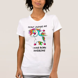 FUNNY UNICORN born awesome T-Shirt