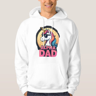 Funny Unicorn Dad Laufey Men Father's Day Christma Hoodie