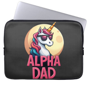 Funny Unicorn Dad Laufey Men Father's Day Christma Laptop Sleeve