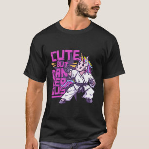 Funny Unicorn Martial Arts Karate Kung Fu Taekwond T-Shirt