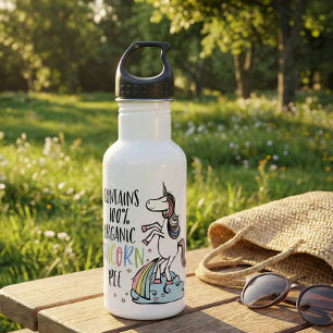Funny Unicorn - Organic Unicorn Pee 532 Ml Water Bottle