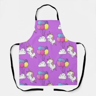 Funny Unicorn Pattern Magic Horse    Apron