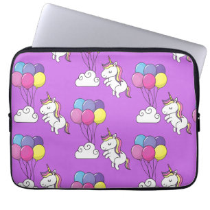 Funny Unicorn Pattern Magic Horse Laptop Sleeve