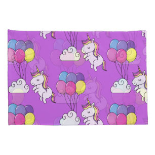 Funny Unicorn Pattern Magic Horse Pillowcase