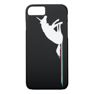 Funny Unicorn Pooping Rainbows iPhone 8/7 Case