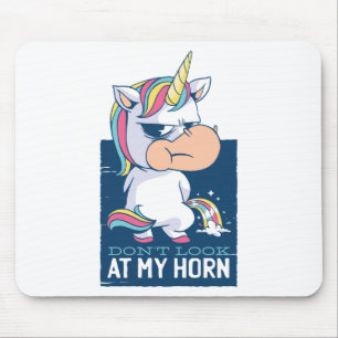 Funny Unicorn Saying - Magic Pony Quote Costume Mouse Mat