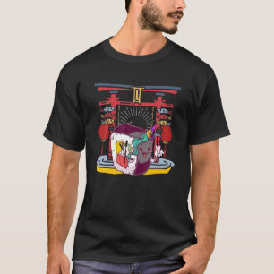 Funny Unicorn Sushi Sticks Rainbow Sushi Meme Pun T-Shirt
