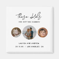 Funny Unique Kids Photo Wedding Save The Date