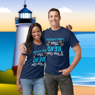 funny unisex sailing lovers T-Shirt