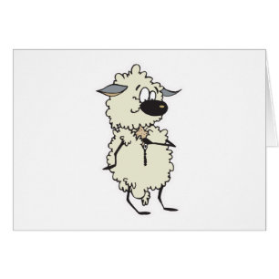 funny unzipping wool sheep