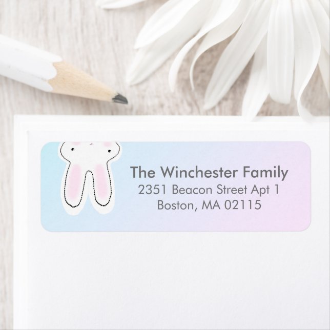 funny upside down Easter bunny pastel colours cute (Insitu)