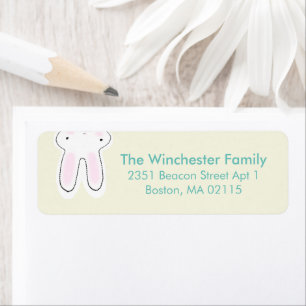 Funny upside down Easter bunny teal cream cute