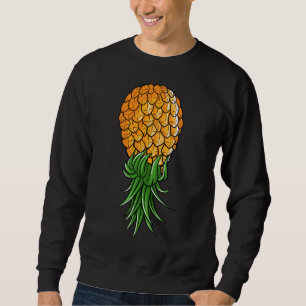 Funny Upside Down Pineapple Gift For Men Women Coo Sweatshirt