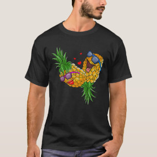 Funny Upside Down Pineapple Swinger For Women And T-Shirt