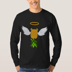 Funny Upside Down Pineapple Swinger Gift Cool Ange T-Shirt