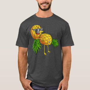 Funny Upside Down Pineapple Swinger Gift For Women T-Shirt