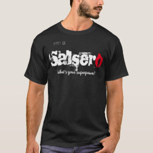 Funny Urban Salsero Dancer Modern Font T-Shirt