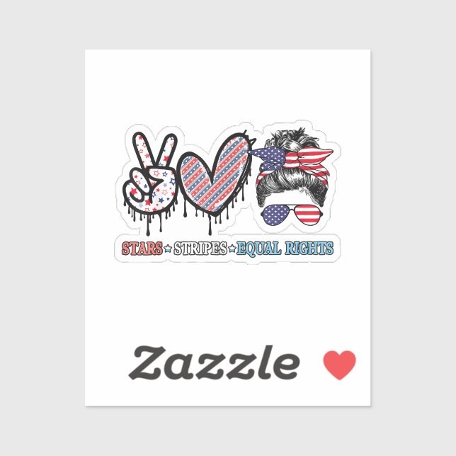 Funny US Flag Patriotic (Sheet)