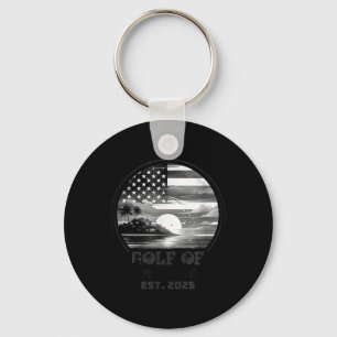 Funny Usa America Shirt Gulf Of Us America Est 202 Key Ring