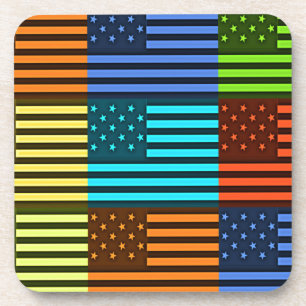 Funny USA Flag Coaster