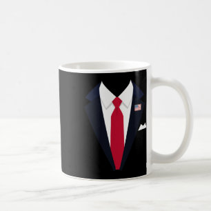 Funny Usa President Trump Suit Easy Halloween Cost Coffee Mug