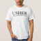 Funny Usher Customisable Wedding Party Shirt