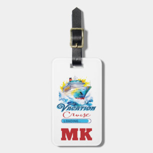 Funny Vacation Cruise Luggage Tag