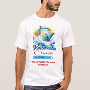 Funny Vacation Family Reunion Cruise T-Shirt