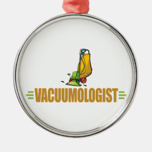 Funny Vacuuming Metal Tree Decoration