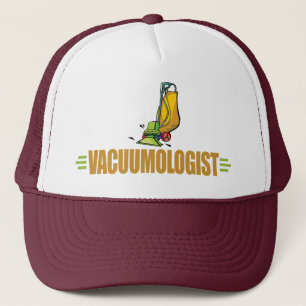 Funny Vacuuming Trucker Hat