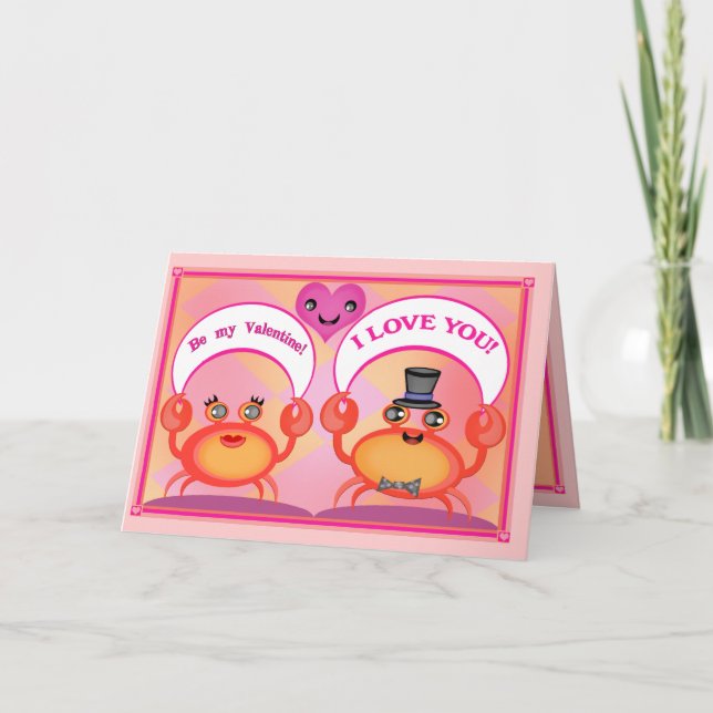 Funny Valentine Carb Greeting Card 3 (Front)