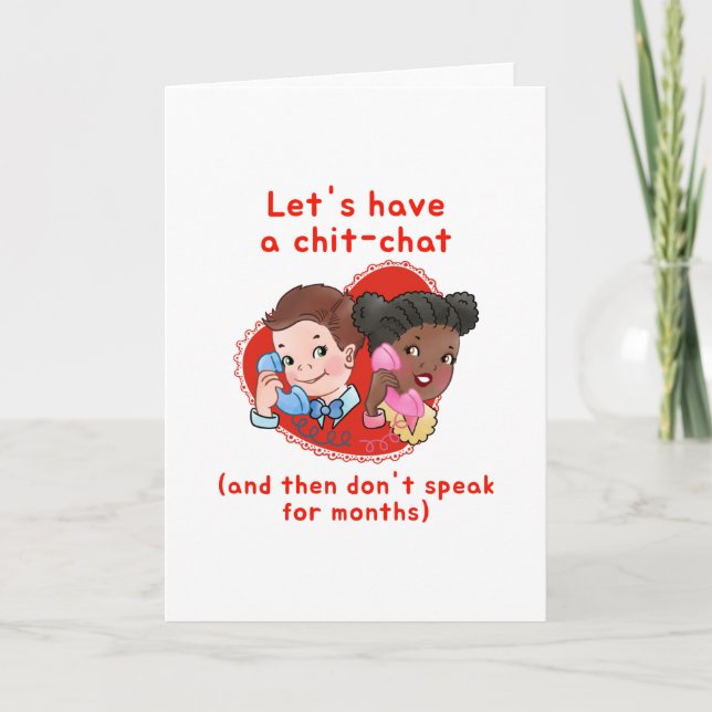 Funny valentine card (Front)