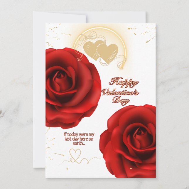 Funny Valentine Card for Couples – Romantic, Play (Front)