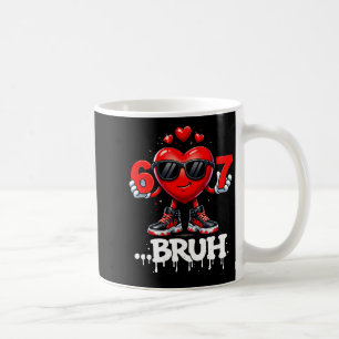 Funny Valentine Days 67 Ice Cream Meme Six Seven  Coffee Mug