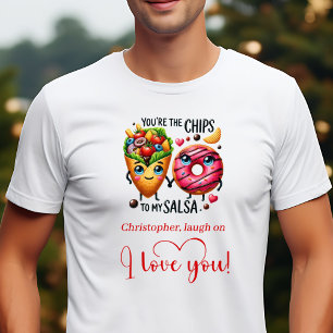 Funny Valentine Gift for Husband Food Quote TShirt