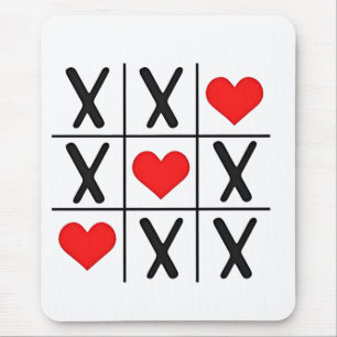 Funny Valentine Hearts Coules Matching Lovers Mouse Mat