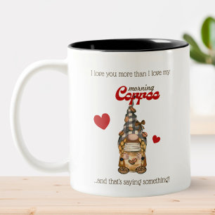 Funny Valentine Mug – Coffee Gnome for Him