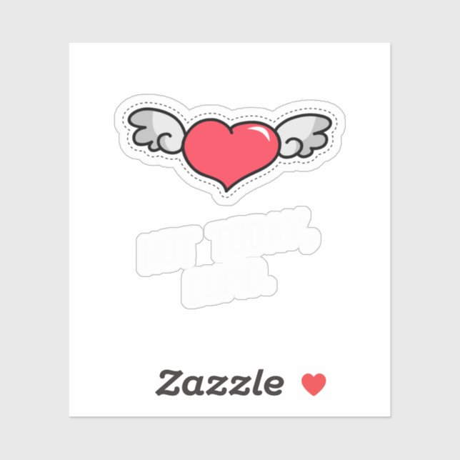 Funny Valentine Quote Single Life Cartoon (Sheet)