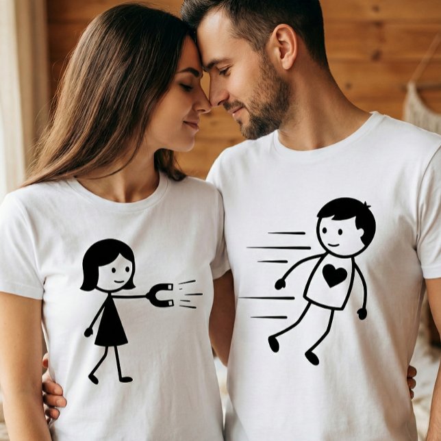 Funny Valentine’s Day Boyfriend Girlfriend Gift T-Shirt (Creator Uploaded)
