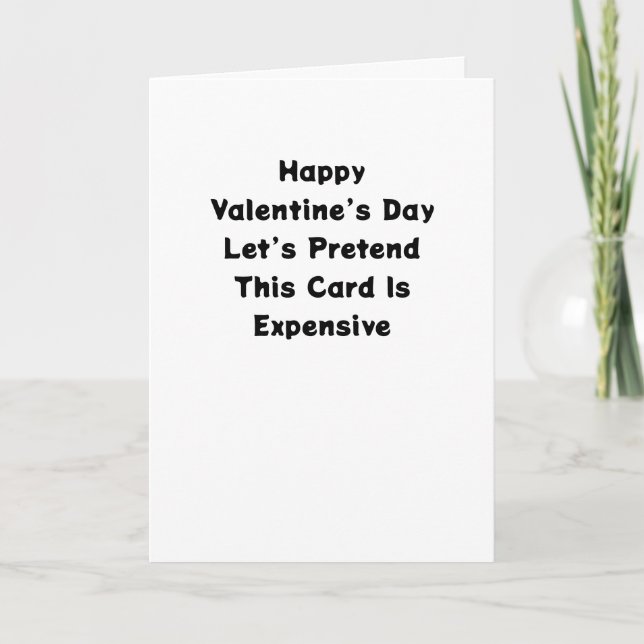 Funny Valentine’s Day Card  (Front)