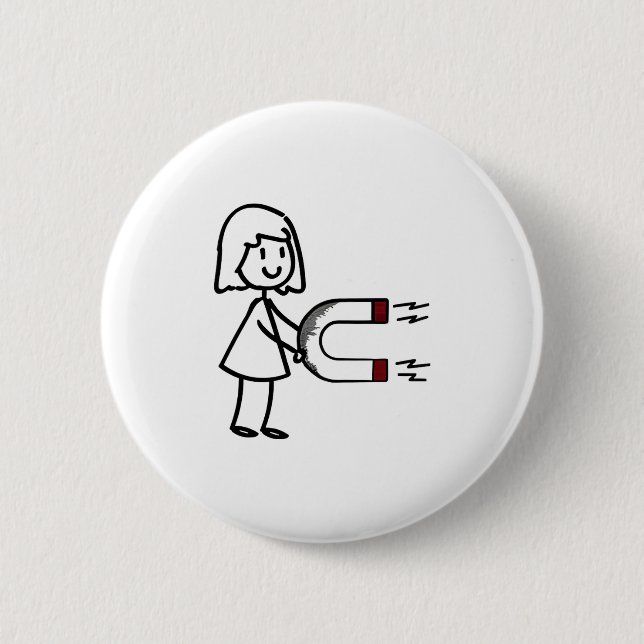 Funny Valentine’s Day Couple Matching For Men Wome 6 Cm Round Badge (Front)