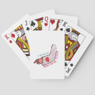 Funny Valentine’s Day Love Pun Lovecore Aesthetic  Playing Cards